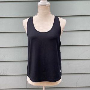 Johnny Was Calme Effect racer back tank black